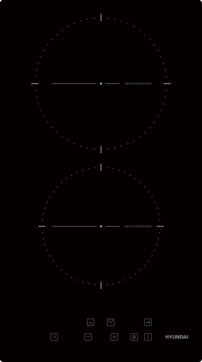 Панель индукционная Hyundai HHI 3710 BG