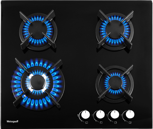 Панель газовая Weissgauff HGG 640 BG Панель газовая Weissgauff HGG 640 BG