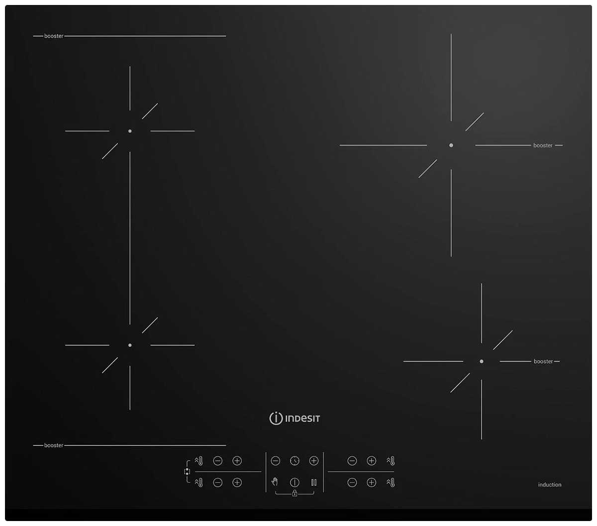 Панель индукционная Indesit IB 41B60 BF
