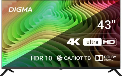 Телевизор Digma DM-LED43UBB40