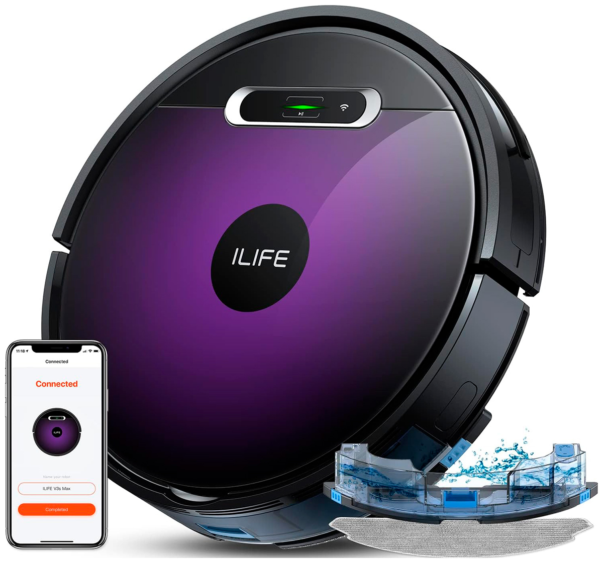 Робот-пылесос iLife V3SMAX