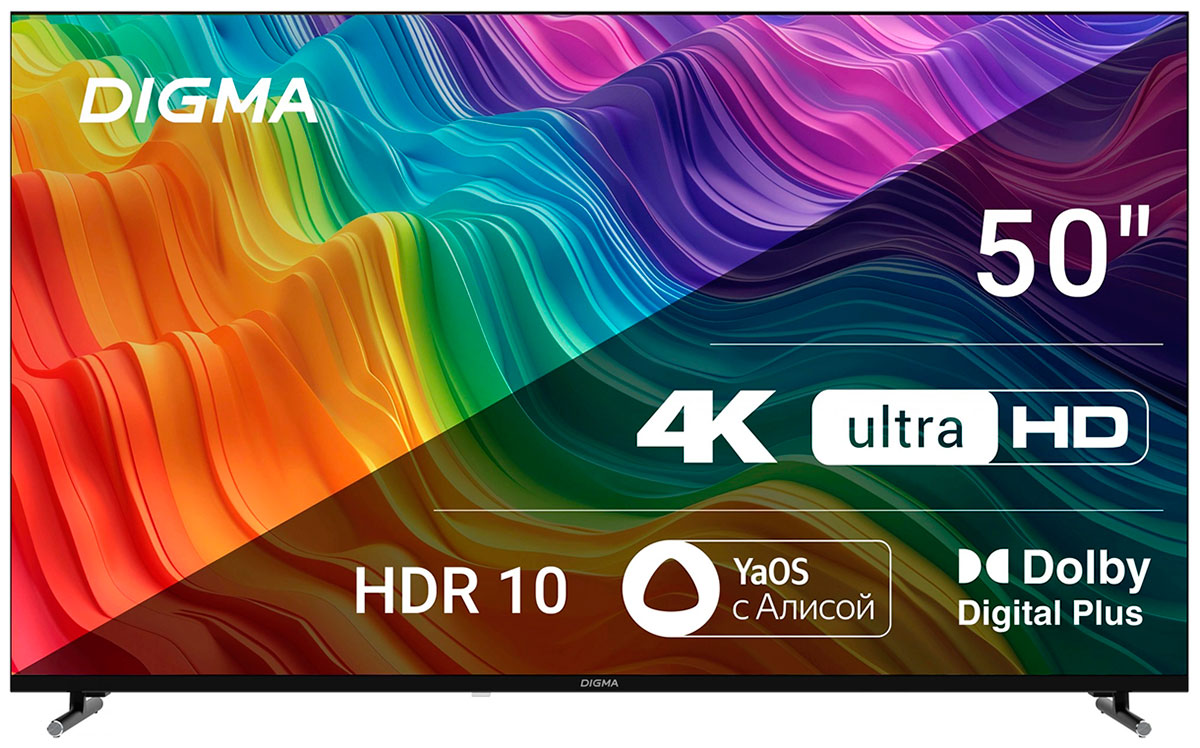 Телевизор Digma DM-LED50UBB33