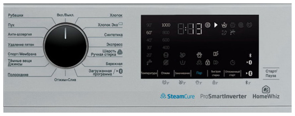 Стиральная машина Beko WSPE 6H616 S