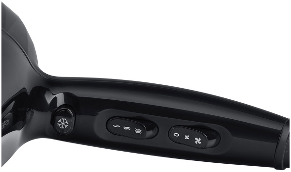 Фен Polaris PHD 2077 i фиолетово-чёрный