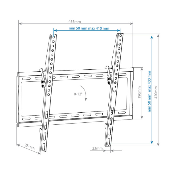 Кронштейн для телевизора ARM MEDIA STEEL 4