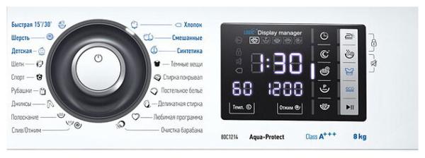Стиральная машина ATLANT СМА 80С1214-01