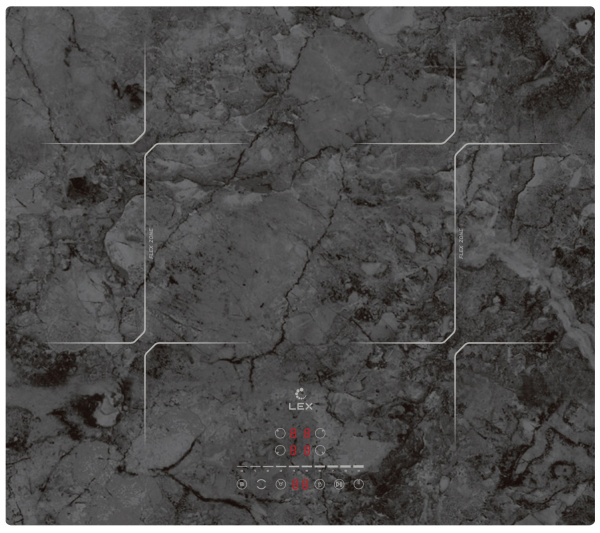 Панель индукционная LEX EVI 640 F DS