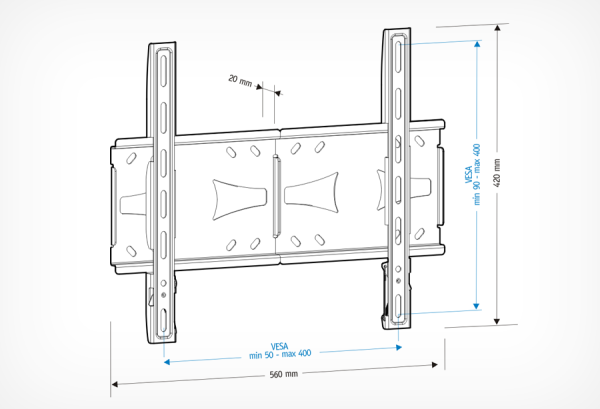 Кронштейн для телевизора Holder LCDS-5070