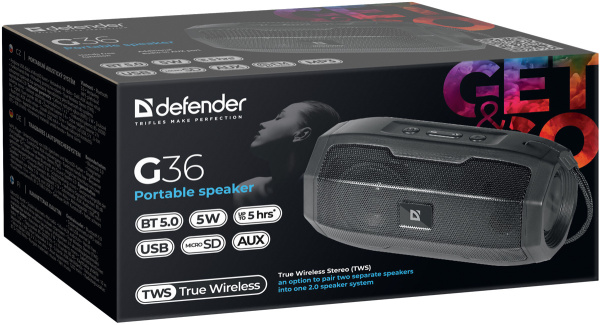 Портативная колонка Defender G36