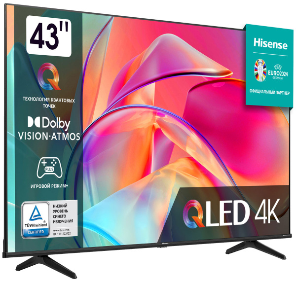 Телевизор HISENSE 43E7KQ