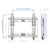 Кронштейн для телевизора KROMAX IDEAL-6 WHITE