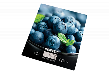 Кухонные весы CENTEK CT-2462 (голубика) 
