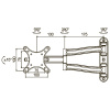 Кронштейн для телевизора KROMAX TECHNO-1 GREY
